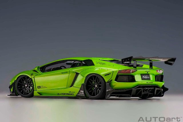 79243 AUTOart 1:18 LIBERTY WALK LB-WORKS Lamborghini Aventador Limited Edition Pearl Green