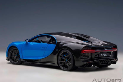 70997 AUTOart 1:18 Bugatti Chiron Sports 2019 French Blue / Carbon Black