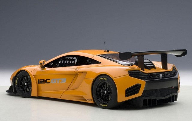 81340 AUTOart 1:18 Mclaren MP4-12C GT3 Presentation Car Metallic Orange