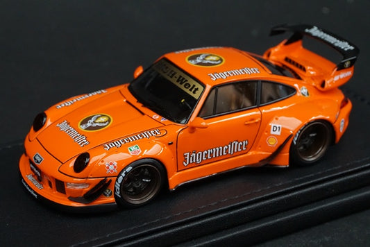 1:43 ignition model IG2173 RWB 993 Orange Jaegermeister model car