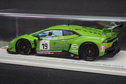 1:43 SPARK SB286 Lamborghini Huracan GT3 GRT Grasser Racing Team SPA 24h 2016 #19