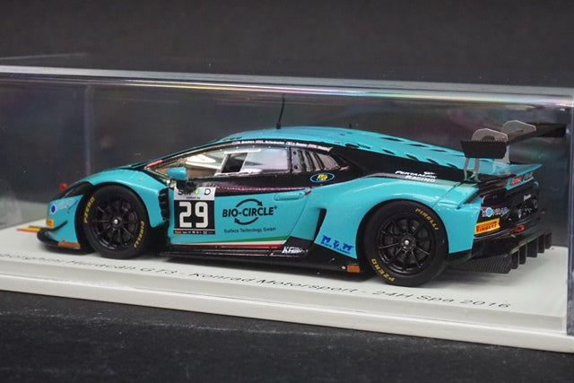 1:43 SPARK SB288 Lamborghini Huracan GT3 Konrad Motorsport SPA 24h 2016 #29