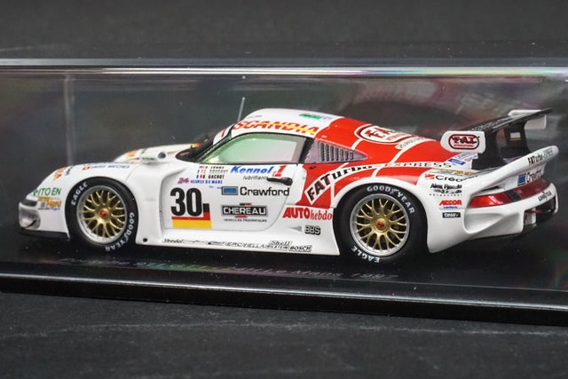 1:43 SPARK S5607 Porsche 911 GT1 Le Mans 24h 1997 #30 model car