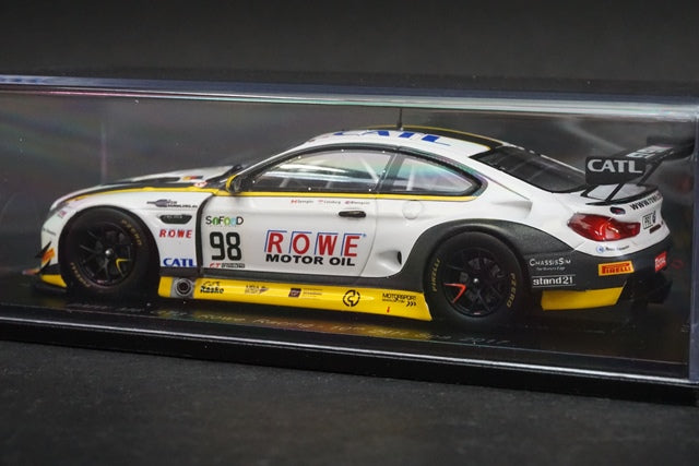 1:43 SPARK SB176 BMW M6 GT3 ROWE Racing SPA 24h 2017 #98 model car