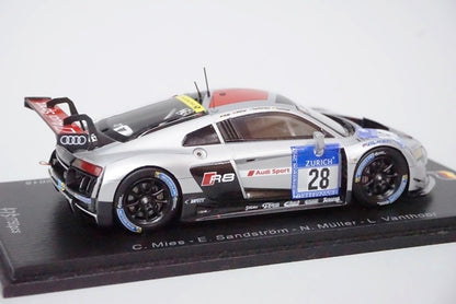 1:43 SPARK SG200 Audi R8 LMS Audi Sport Team WRT Nurburgring 24h Winner 2015 #2