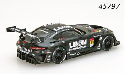 45797 EBBRO 1:43 Leon Pyramid AMG Super GT GT300 2021 #65