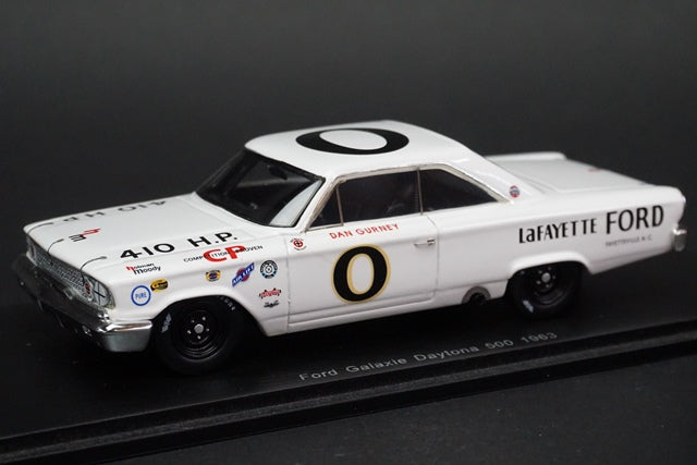 1:43 SPARK S3601 Ford Galaxy #0 Daytona 500 1963 model car