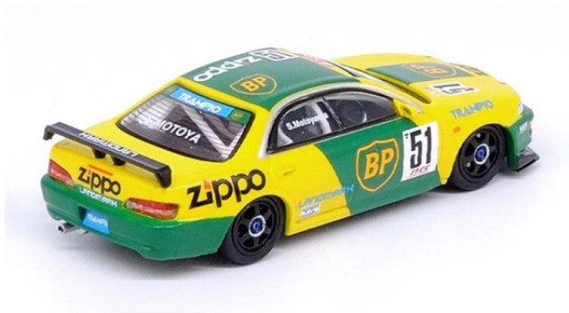 IN64-EXIV-BP INNO MODELS 1:64 Toyota Corona EXIV # 51 "OBJECT T TRAMPIO ZIPPO" JTCC 1995