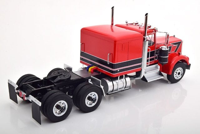 K180122 ROAD KINGS 1:18 Kenworth W900 Red/Black