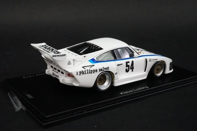 1:43 SPARK SG506 Porsche 935 K3 #54 Winner DRM Zolder Bergischer Lowe 1979 Klau