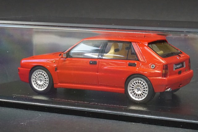 1:43 SPARK S8994 Lancia Delta HF Integrale Evolution 2 1993 Red model car