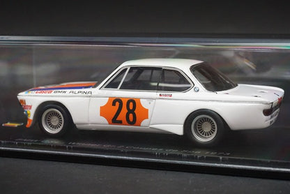 1:43 SPARK SB226 BMW CSL coupes de SPA Winner N.Lauda 1973 #28