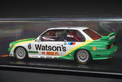 1:43 SPARK SA051 BMW M3 Gear Race Macau Grand Prix Winner E.Piro 1991 #6