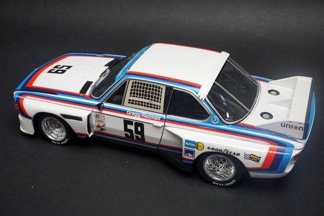 1:18 MINICHAMPS 180762959 BMW CSL 3.5 IMSA Daytona 24h Winner 1976 #59