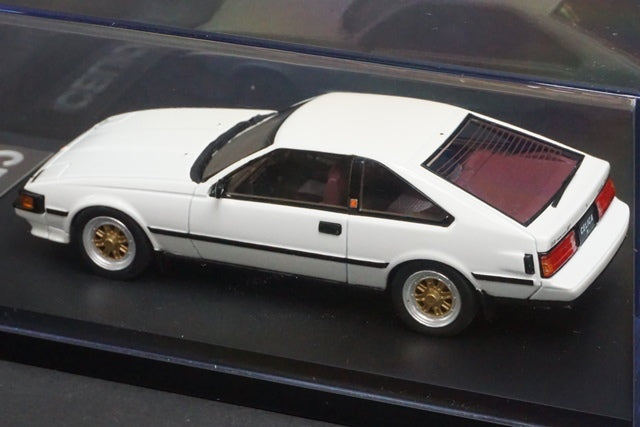 1:43 MARK43 PM43138CW Toyota Celica XX (A60) 2.8GT-LIMITED 1983 Customized ver. Super White