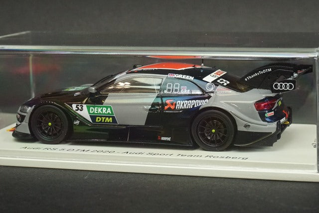 1:43 SPARK SG650 Audi RS 5 DTM Audi Sport Team Rosberg 2020 #53 model car