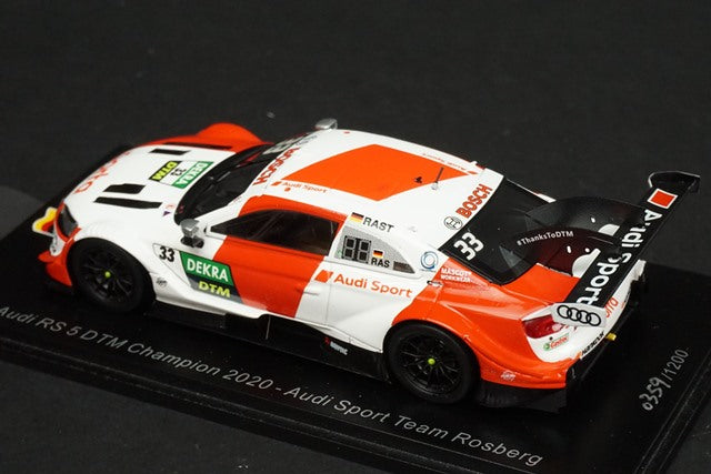 1:43 SPARK SG652 Audi RS 5 DTM Champion Audi Sport Team Rosberg 2020 #33