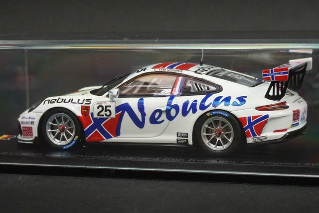 1:43 SPARK SG714 Porsche 911 GT3 Carrera Cup Germany Winner 2020 #25