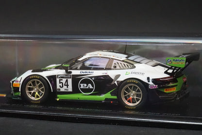 1:43 SPARK SB372 Porsche 911 GT3 R Dinamic Motorsport SPA 24h 2020 #54