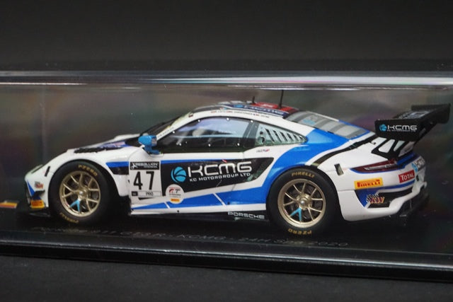 1:43 SPARK SB379 Porsche 911 GT3R KCMG SPA 24h 2020 #47 model car