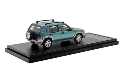 HS377GR Hi-Story 1:43 Nissan Rasheen Forza S package (1998) Emerald Green PM / Sonic Silver M Two Tone