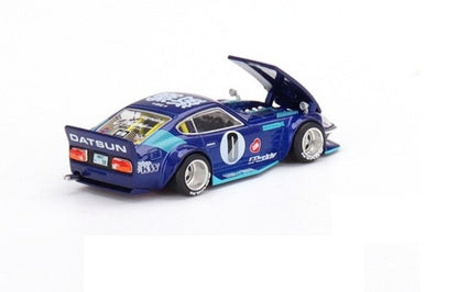 KHMG024 TSM MINI-GT 1:64 Nissan Datsun KAIDO Fairlady Z blue right-hand drive