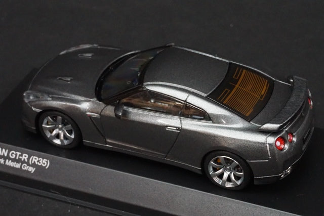 1:43 KYOSHO K03741DG  Nissan GT-R (R35) 2007 Dark Metal Gray