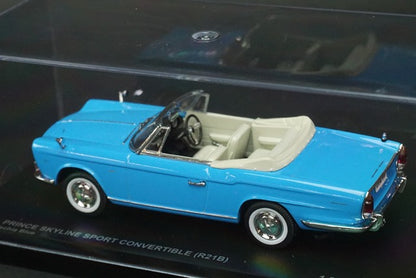 1:43 KYOSHO K03232BL Prince Skyline Sport Convertible (R21B) Ischia Blue