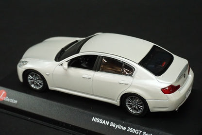 1:43 KYOSHO J Collection JC43001WP Nissan Skyline 350GT Sedan V36 2006 White Pearl