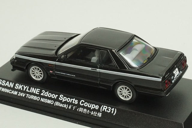 1:43 KYOSHO 03707NBK  Nissan Skyline 2000 GTS NISMO R31 Black