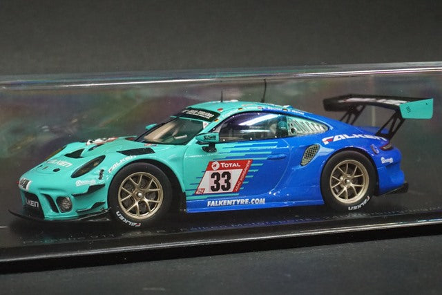 1:43 SPARK SG690 Porsche 911 GT3R Falken Motorsports Nurburgring 24h 2020 #33