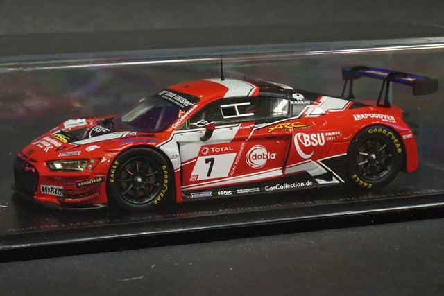 1:43 SPARK SG695 Audi R8 LMS GT3 Car Collection Motorsport 2nd Pro-AM class Nurburgring 24h 2020 #7