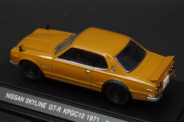 1:43 EBBRO 43583 Nissan Skyline GT-R KPGC10 1971 Brown model car