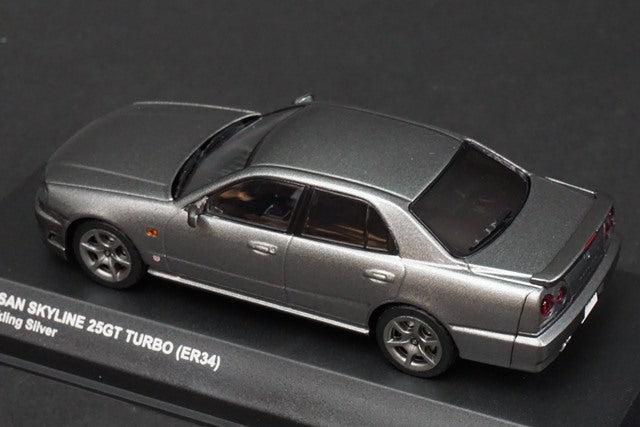 1:43 KYOSHO K03252S Nissan Skyline 25GT Turbo ER34 Sparkling Silver