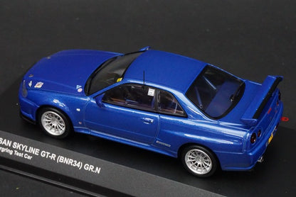 1:43 KYOSHO K03382NU Nissan Skyline GT-R BNR34 GR.N Nurburgring test car