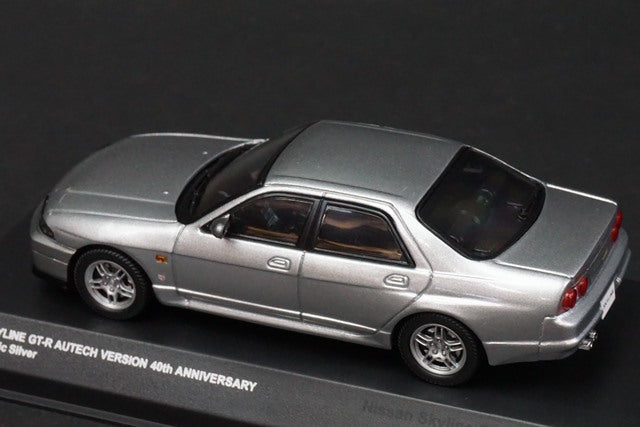 1:43 KYOSHO K03711S Skyline GT-R Otec Version 40th Anniversary Sonic Silver model car