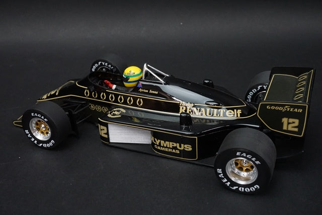 1:18 MINICHAMPS 540851812 Lotus Renault 97T A.Senna 1985 #12 model car