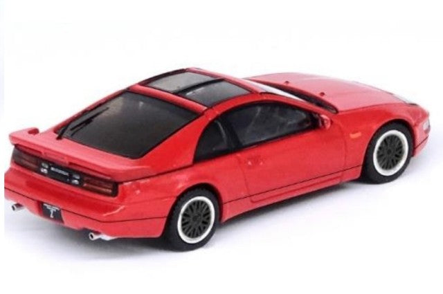 IN64-300ZX-AZRE INNO MODELS 1:64 Nissan Fairlady Z Z32 Aztec Red with Replacement Wheelset