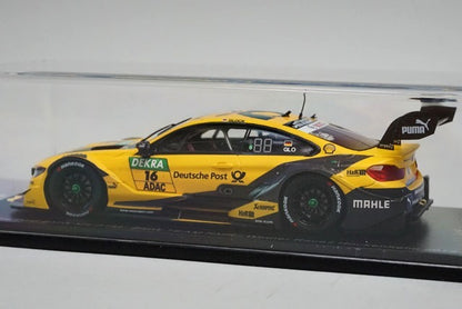 1:43 SPARK SG635 Deutsche Post BMW M4 DTM BMW TEAM RMR Hockenheim Race 2 Winner T.Glock 2018 #16