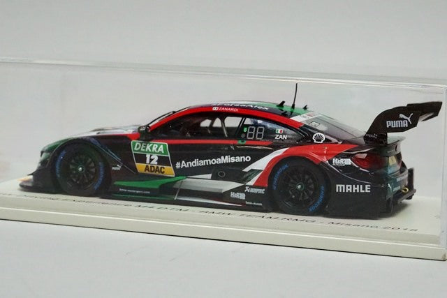 1:43 SPARK SG636 BMW Driving Experience M4 DTM BMW TEAM RMG Misano A.Zanardi 2018 #12