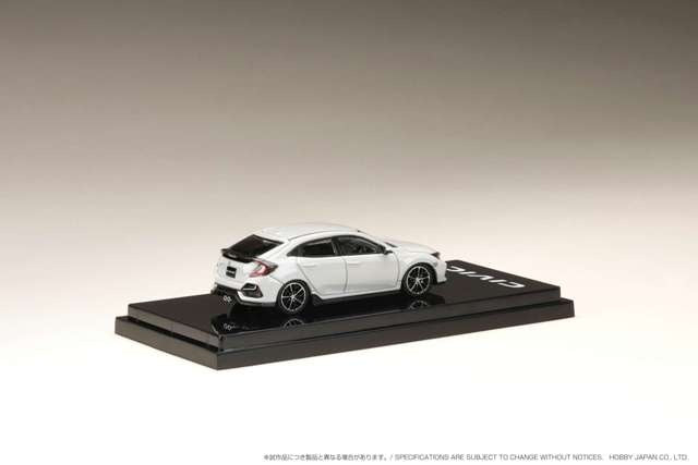 HJ642018AW Hobby JAPAN 1:64 Honda Civic Hatchback (FK7) 2020 Platinum White Pearl