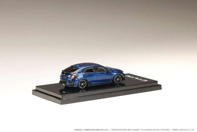 HJ642018ABL Hobby JAPAN 1:64 Honda Civic Hatchback (FK7) 2020 Obsidan Blue Pearl