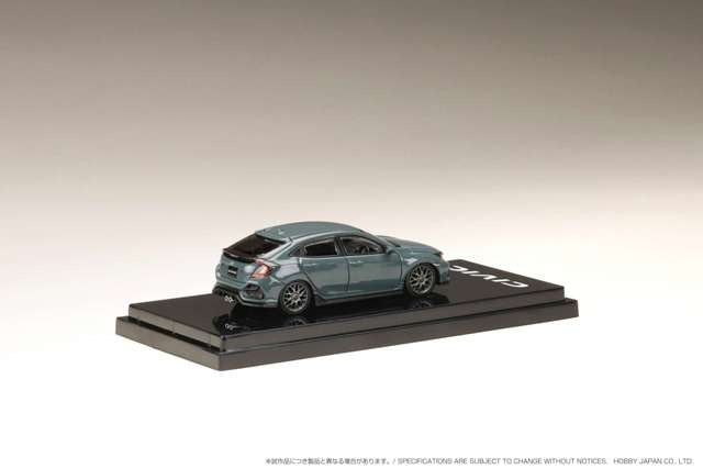 HJ642018BGM Hobby JAPAN 1:64 Honda Civic Hatchback (FK7) 2020 Custom Version Sonic Gray Pearl