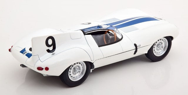 CMR191 CMR 1:18 Jaguar D-Type Long Nose No.9 24h Le Mans 1955 Spear/Walters