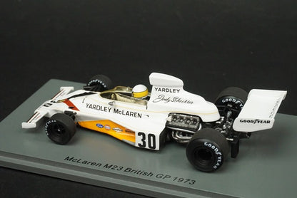 1:43 SPARK S5736 McLaren M23 British GP J.Scheckter 1973 #30