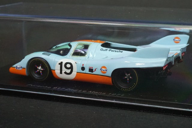 1:43 SPARK S0916 Porsche 917 Le Mans 1971 #19 GULF model car