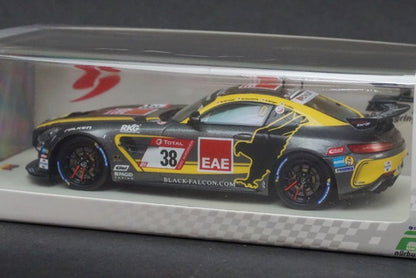 1:43 SPARK SG698 Mercedes AMG GT4 BLACK FALCON Team TEXTAR Nurburgring 24h 2020 #38