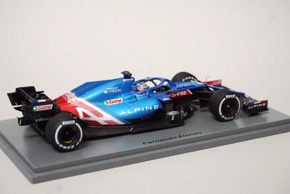 1:43 SPARK S7685 Alpine A521 Hungary GP F.Alonso 2021 #14