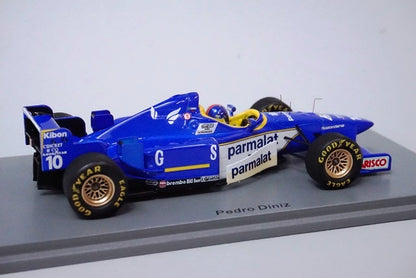 1:43 SPARK S7414 Ligier JS43 6th Spain GP P.Dinis 1996 #10