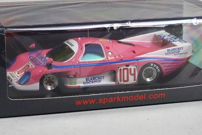 1:43 SPARK S8451 Rondeau M 379 C LM 1985 #104 M.Dubois-H.Striebig-N.Del